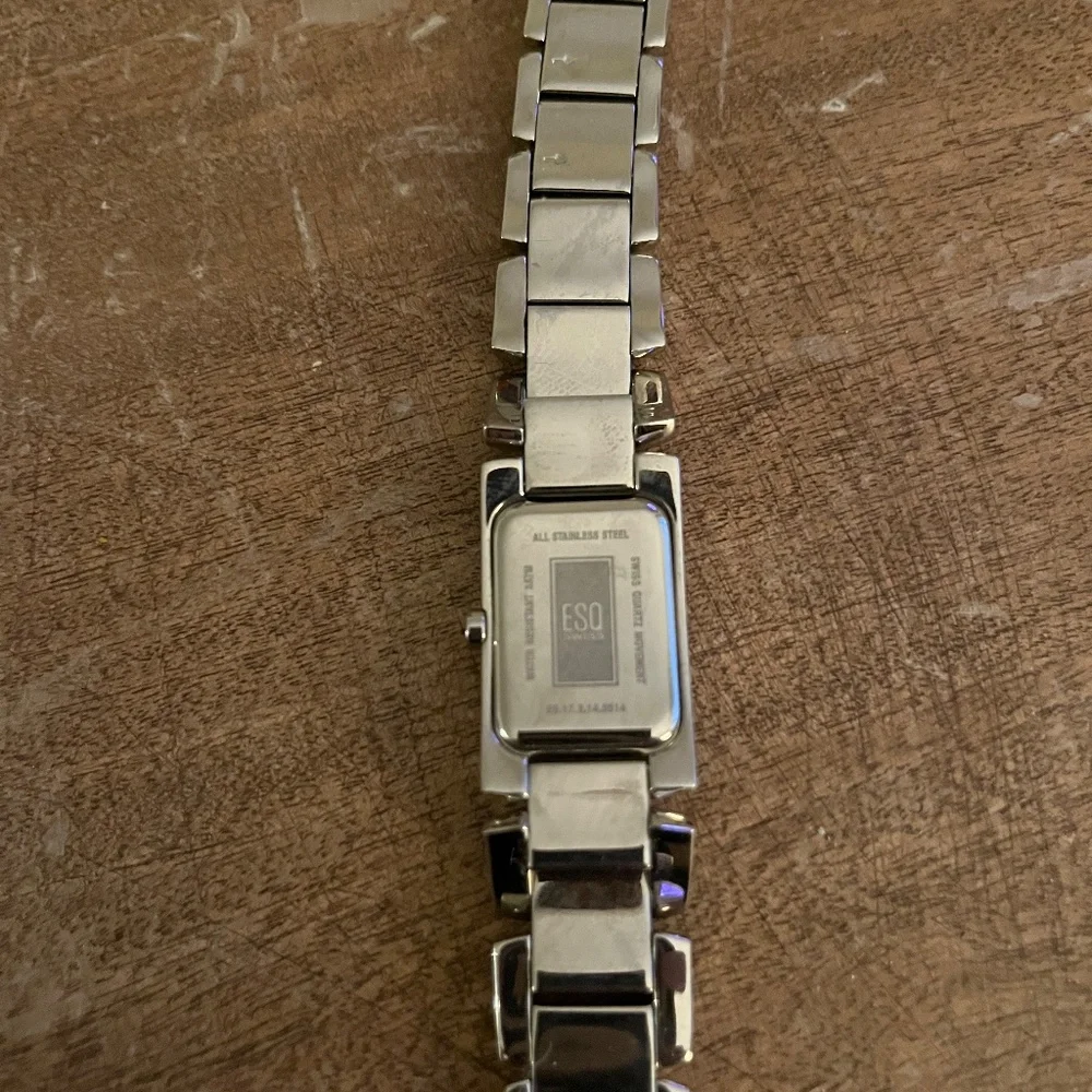 ESQ Silver Stainless Steel Linque MOP Watch 07101293